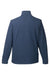 Vineyard Vines K002708 Mens Saltwater 1/4 Zip Sweatshirt Deep Bay Blue Flat Back