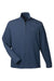 Vineyard Vines K002708 Mens Saltwater 1/4 Zip Sweatshirt Deep Bay Blue Flat Front