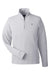 Vineyard Vines K002708 Mens Saltwater 1/4 Zip Sweatshirt Granite Grey Flat Front