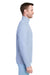 Vineyard Vines K002708 Mens Saltwater 1/4 Zip Sweatshirt Jake Blue Model Side