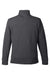 Vineyard Vines K002708 Mens Saltwater 1/4 Zip Sweatshirt Jet Black Flat Back