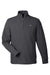 Vineyard Vines K002708 Mens Saltwater 1/4 Zip Sweatshirt Jet Black Flat Front
