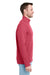Vineyard Vines K002708 Mens Saltwater Moisture Wicking 1/4 Zip Sweatshirt Lobster Reef Pink Model Side