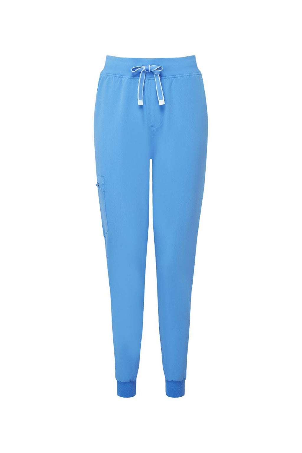 Onna NN610 Unisex Energized Stretch Jogger Scrub Pants w/ Pockets Ceil Blue Flat Front