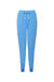 Onna NN610 Unisex Energized Stretch Jogger Scrub Pants w/ Pockets Ceil Blue Flat Front