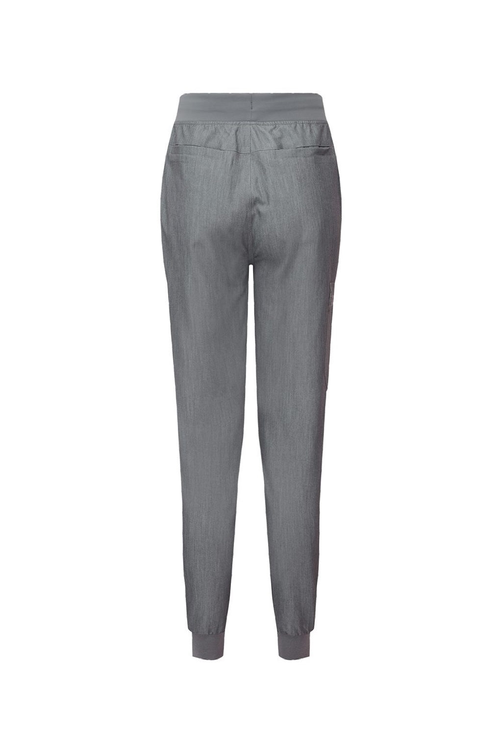 Onna NN610 Unisex Energized Stretch Jogger Scrub Pants w/ Pockets Dynamo Grey Flat Back