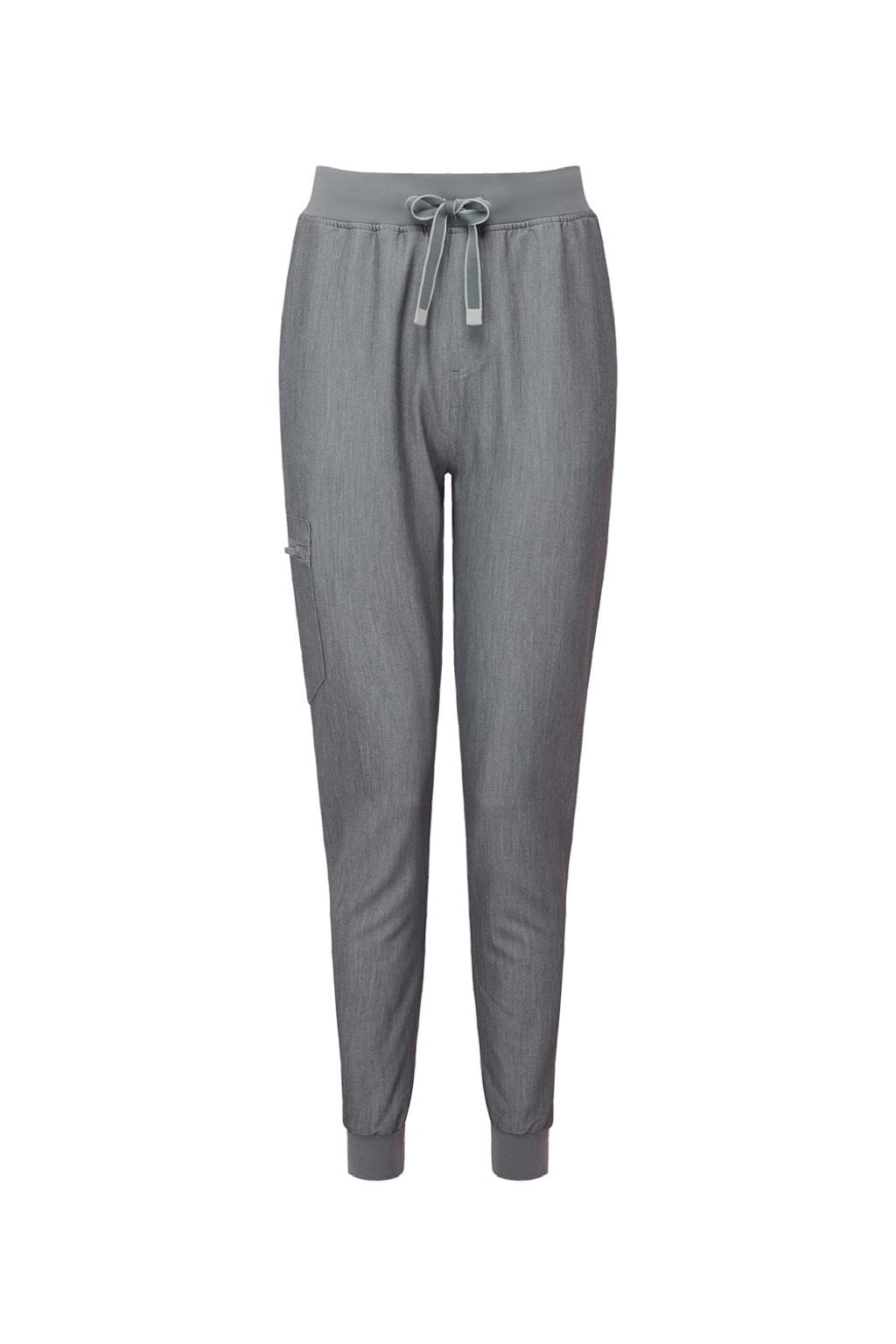 Onna NN610 Unisex Energized Stretch Jogger Scrub Pants w/ Pockets Dynamo Grey Flat Front
