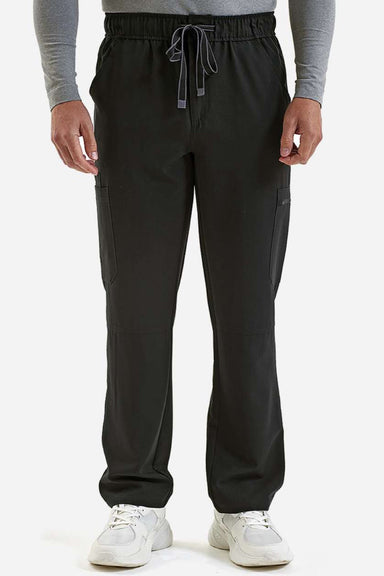 Onna NN500 Unisex Relentless Stretch Cargo Scrub Pants Black Model Front