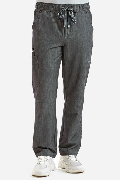 Onna NN500 Unisex Relentless Stretch Cargo Scrub Pants Dynamo Grey Model Front