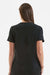 Onna NN300 Unisex Limitless Stretch V-Neck Scrub Top w/ Pocket Black Model Back