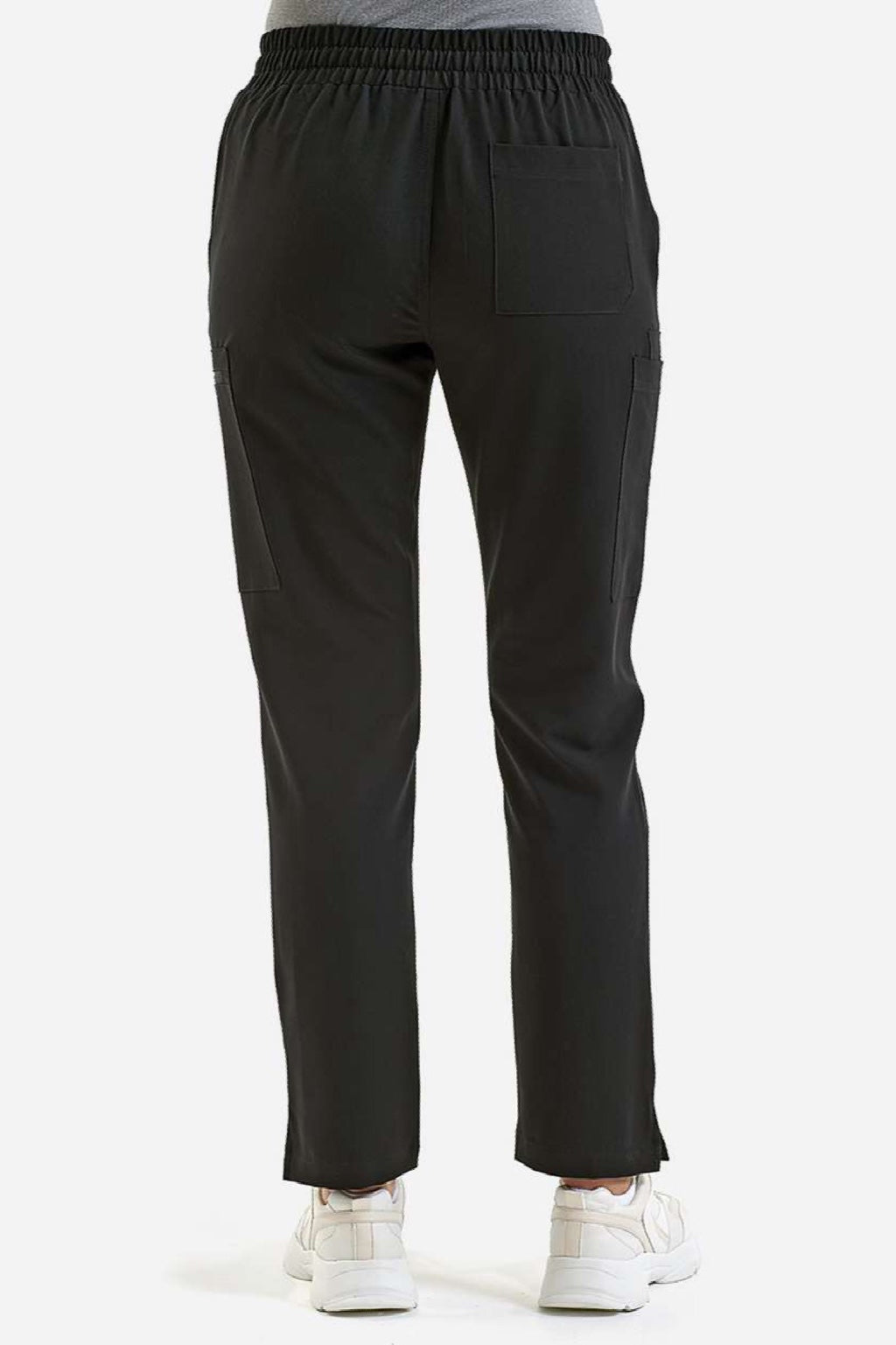 Onna NN600 Unisex Relentless Stretch Cargo Scrub Pants Black Model Back