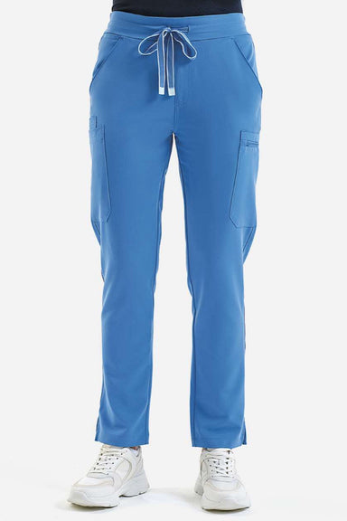 Onna NN600 Unisex Relentless Stretch Cargo Scrub Pants Ceil Blue Model Front