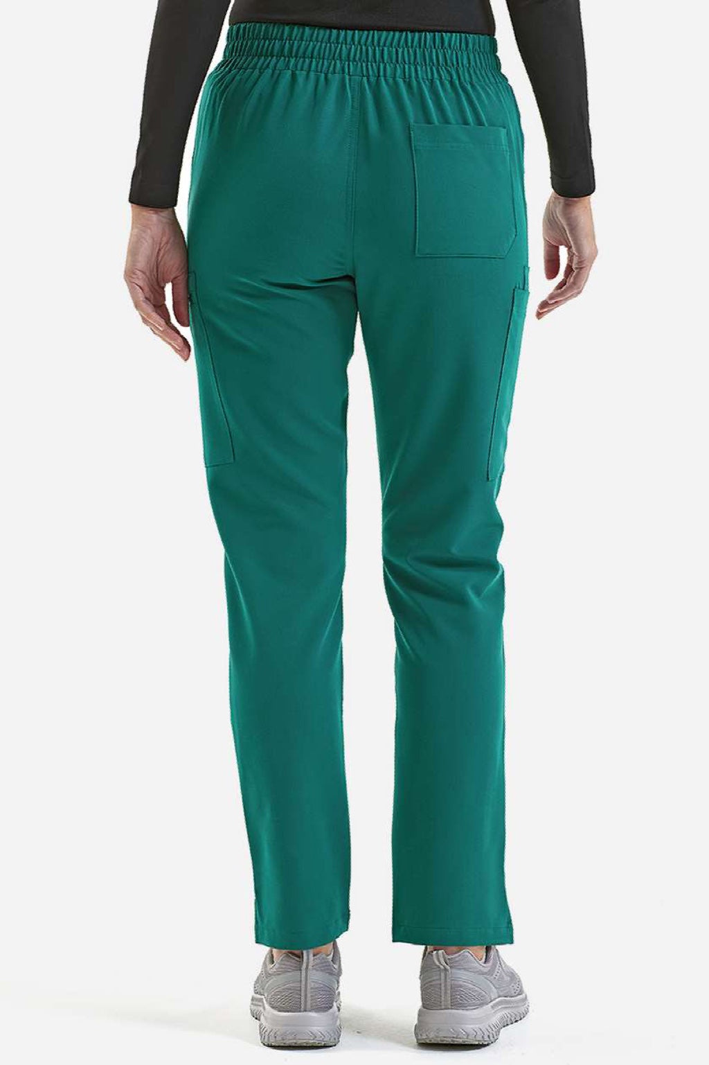 Onna NN600 Unisex Relentless Stretch Cargo Scrub Pants Clean Green Model Back