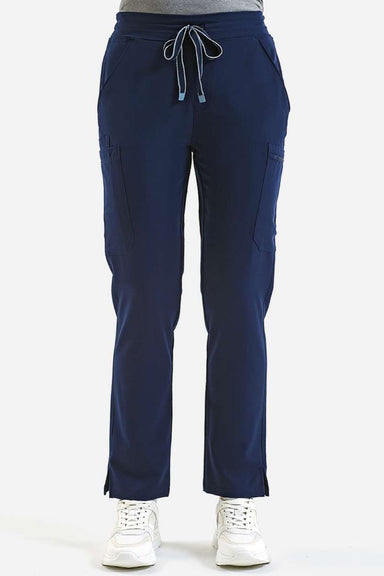 Onna NN600 Unisex Relentless Stretch Cargo Scrub Pants Navy Blue Model Front