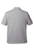 Vineyard Vines G011147 Mens Edgartown Pique Short Sleeve Polo Shirt Barracuda Grey Flat Back