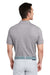 Vineyard Vines G011147 Mens Edgartown Pique Short Sleeve Polo Shirt Barracuda Grey Model Back