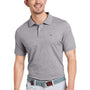 Vineyard Vines Mens Edgartown Pique Moisture Wicking Short Sleeve Polo Shirt - Barracuda Grey - New