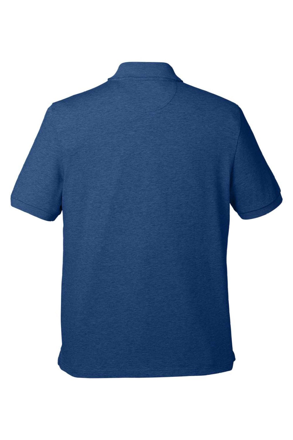 Vineyard Vines G011147 Mens Edgartown Pique Short Sleeve Polo Shirt Deep Bay Blue Flat Back