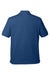 Vineyard Vines G011147 Mens Edgartown Pique Short Sleeve Polo Shirt Deep Bay Blue Flat Back
