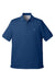 Vineyard Vines G011147 Mens Edgartown Pique Short Sleeve Polo Shirt Deep Bay Blue Flat Front