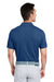Vineyard Vines G011147 Mens Edgartown Pique Short Sleeve Polo Shirt Deep Bay Blue Model Back