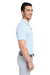 Vineyard Vines G011147 Mens Edgartown Pique Short Sleeve Polo Shirt Jake Blue Model Side