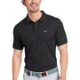Vineyard Vines Mens Edgartown Pique Moisture Wicking Short Sleeve Polo Shirt - Jet Black - New