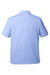 Vineyard Vines G011147 Mens Edgartown Pique Short Sleeve Polo Shirt Tide Blue Flat Back