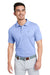 Vineyard Vines G011147 Mens Edgartown Pique Short Sleeve Polo Shirt Tide Blue Model Front