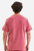 Onna NN200 Unisex Limitless Stretch V-Neck Scrub Top w/ Pocket Calm Pink Model Back