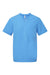 Onna NN200 Unisex Limitless Stretch V-Neck Scrub Top w/ Pocket Ceil Blue Flat Front