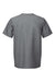Onna NN200 Unisex Limitless Stretch V-Neck Scrub Top w/ Pocket Dynamo Grey Flat Back
