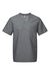 Onna NN200 Unisex Limitless Stretch V-Neck Scrub Top w/ Pocket Dynamo Grey Flat Front