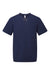 Onna NN200 Unisex Limitless Stretch V-Neck Scrub Top w/ Pocket Navy Blue Flat Front