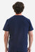Onna NN200 Unisex Limitless Stretch V-Neck Scrub Top w/ Pocket Navy Blue Model Back