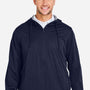North End Mens Network Lightweight Full Zip Hooded Jacket - Heather Classic Navy Blue - Coming Soon