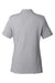 Vineyard Vines G001189 Womens Edgartown Pique Short Sleeve Polo Shirt Barracuda Grey Flat Back