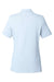 Vineyard Vines G001189 Womens Edgartown Pique Short Sleeve Polo Shirt Jake Blue Flat Back