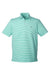 Vineyard Vines G011145 Mens Heathered Winstead Sankaty Short Sleeve Polo Shirt Antigua Green Flat Front