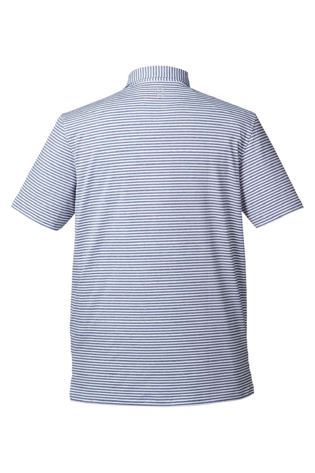 Vineyard Vines G011145 Mens Heathered Winstead Sankaty Short Sleeve Polo Shirt Kingfisher Flat Back