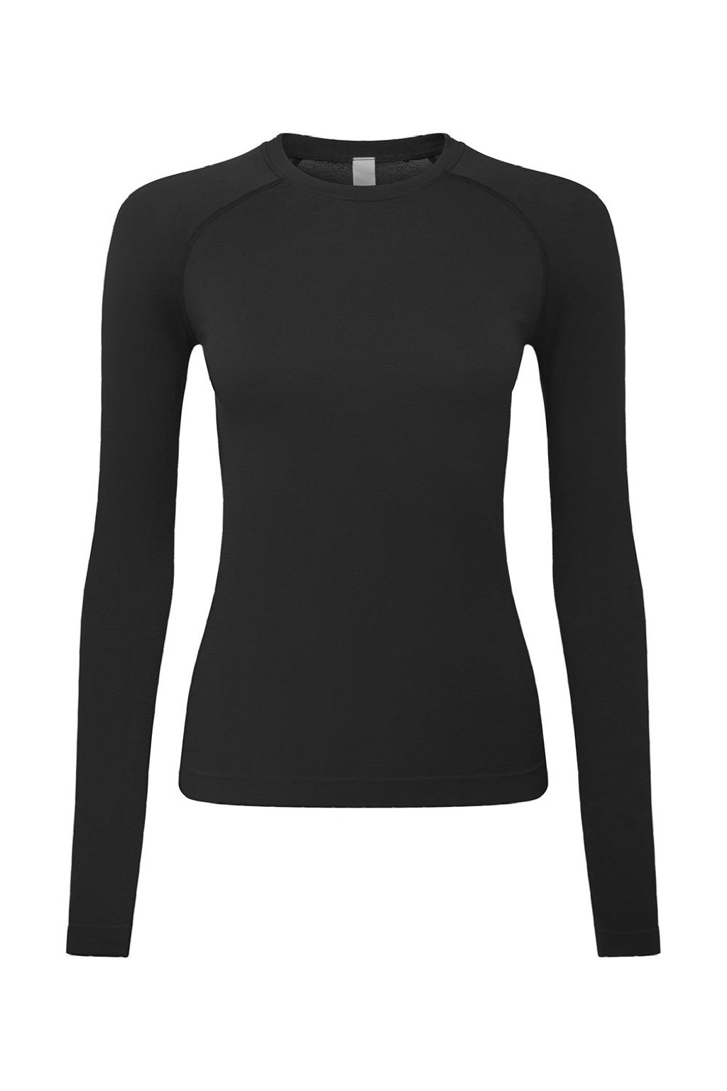 Onna NN370 Womens Unstoppable Long Sleeve Fresh Underscrub Base Layer Black Flat Front
