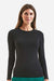 Onna NN370 Womens Unstoppable Long Sleeve Fresh Underscrub Base Layer Black Model Front