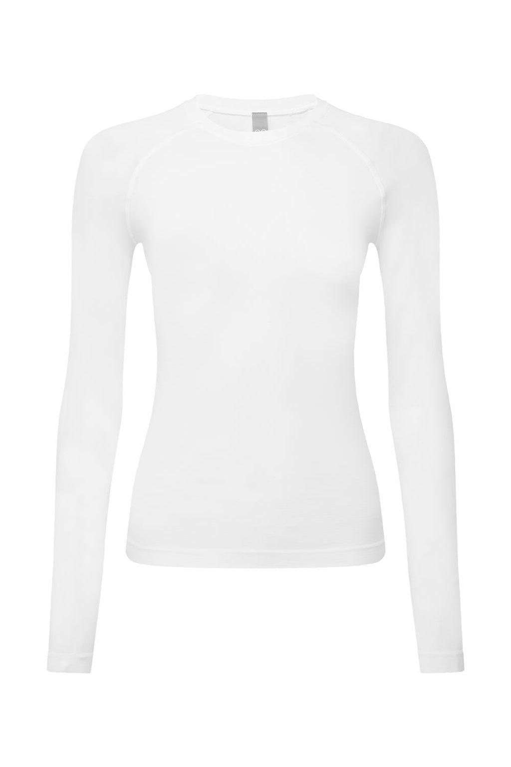 Onna NN370 Womens Unstoppable Long Sleeve Fresh Underscrub Base Layer White Flat Front