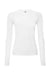 Onna NN370 Womens Unstoppable Long Sleeve Fresh Underscrub Base Layer White Flat Front