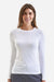 Onna NN370 Womens Unstoppable Long Sleeve Fresh Underscrub Base Layer White Model Front