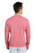 Vineyard Vines K002711 Mens Garment Dyed Crewneck Sweatshirt Jetty Red Model Back