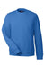 Vineyard Vines K002711 Mens Garment Dyed Crewneck Sweatshirt Kingfisher Blue Flat Front
