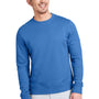 Vineyard Vines Mens Garment Dyed Crewneck Sweatshirt - Kingfisher Blue - New