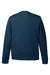 Vineyard Vines K002711 Mens Garment Dyed Crewneck Sweatshirt Vineyard Navy Blue Flat Back