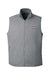 Vineyard Vines K002713 Mens Mountain Sweater Fleece Full Zip Vest Heather Grey Flat Front